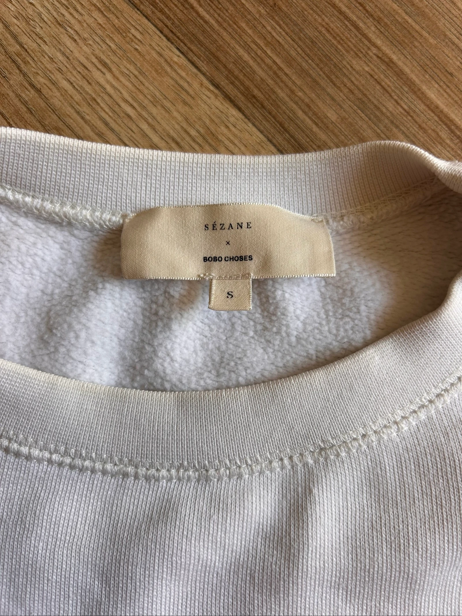 Sézane x Bobo Choses 'Demain' Sweat – Size S – photo 9